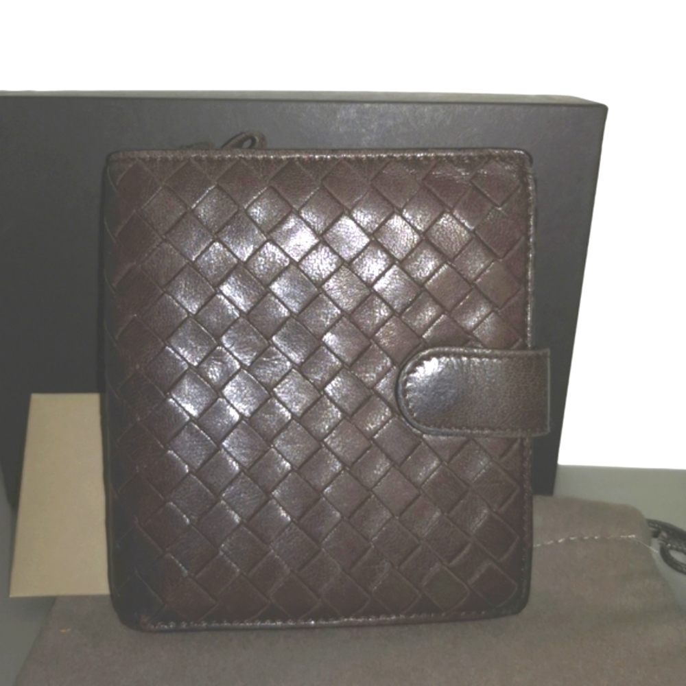 Bottega Veneta Intreccatio Compact wallet-full inclusion